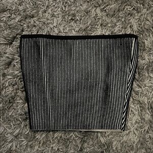 Striped Black and White Tub top